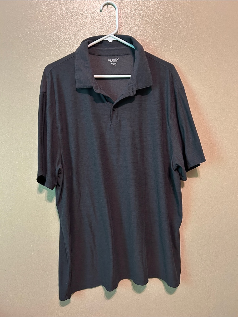 Old Navy Men’s Charcoal Polo Shirt